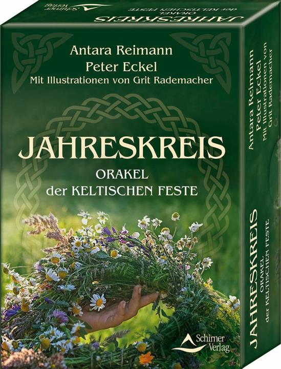 Actual product image Jahreskreis - Orakel der keltischen Feste (German, Peter Eckel, Grit Rademacher, Antara Reimann, 2023)