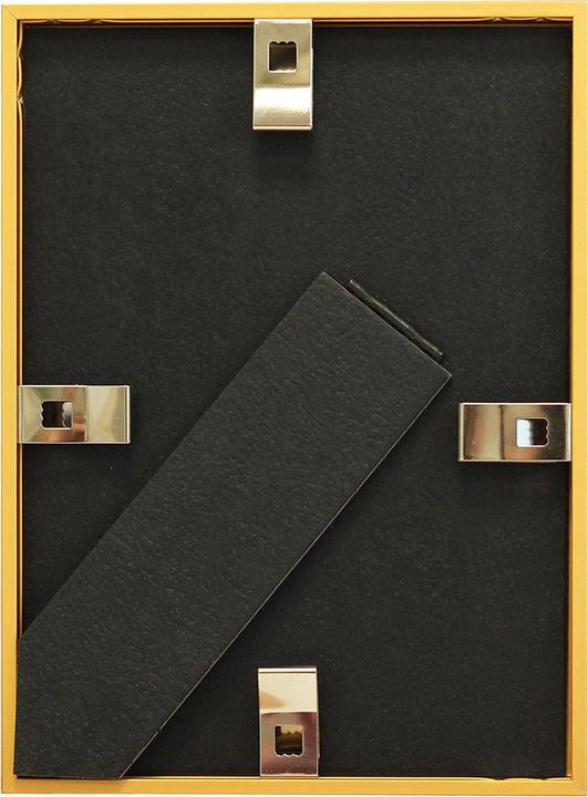 Image du produit Debex Cadre amovible en aluminium - or mat (10,5 x 15 cm)