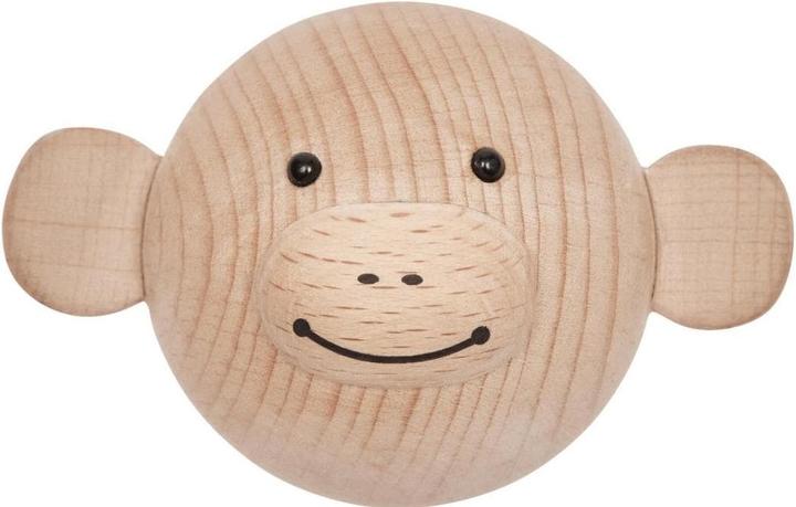 Productafbeelding Oyoy Wandhaak Aap 7 cm, Natuur
