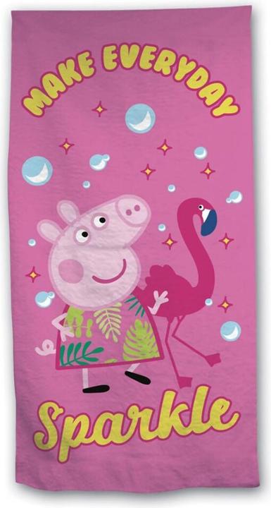 Produktbild Peppa Pig Strandtuch 70x140cm Mikrofaser (140 x 70 cm)