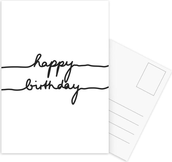 Produktbild Juniqe Happy Birthday - Geburtstage (5 Stk.)