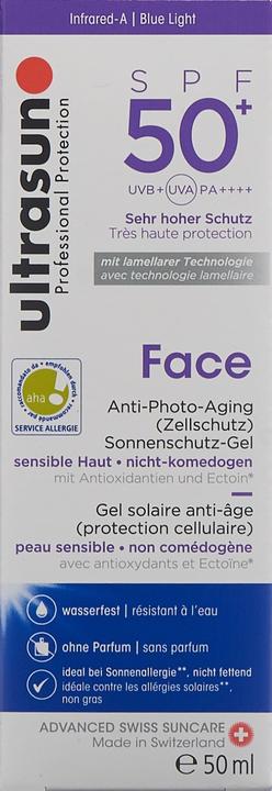 Produktbild Ultrasun Face (Sonnencreme Gesicht, SPF 50+, 50 ml, 92 g)