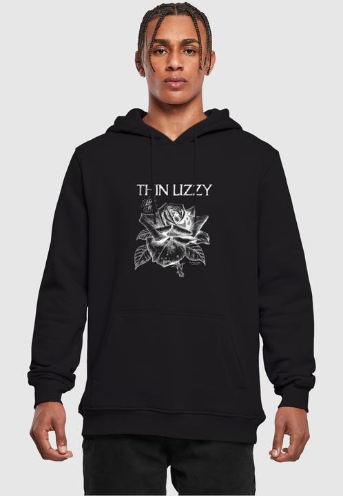 Immagine prodotto Merchcode Thin Lizzy - Felpa con cappuccio TL Blackrose Heavy - 112115 (M)