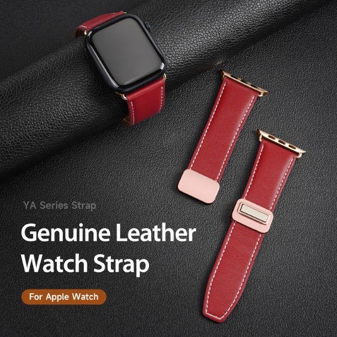 Actual product image Dux Ducis YA bracelet (45 mm, 44 mm, 42 mm, 49 mm, Genuine leather)