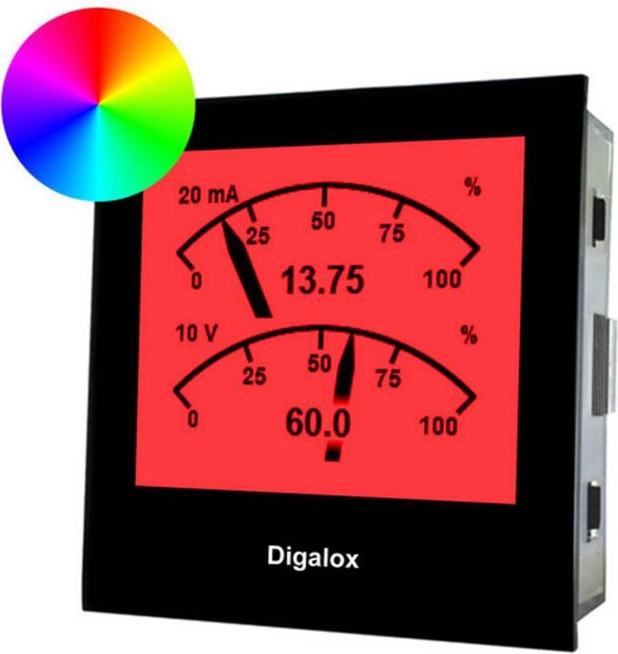 Image du produit TDE Instruments Compteur numérique Digalox Compteur graphique DIN pour 10V/20mA DC avec affichage multiple R