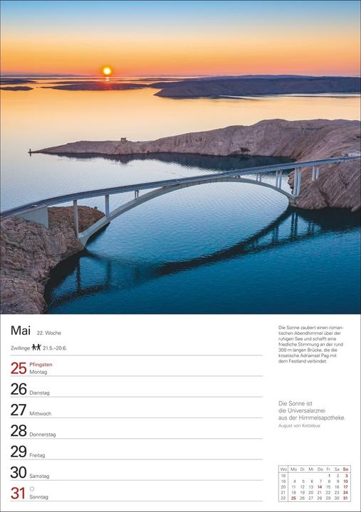 Actual product image Harenberg Mittelmeer Wochenplaner 2026 - Eine Reise in 53 Bildern (German)