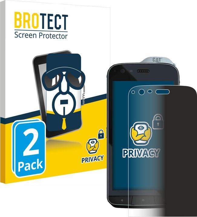 Immagine prodotto BROTECT Pellicola privacy antispia Pellicola di protezione dalla luce blu (2 Pezzo/i, CAT S61)