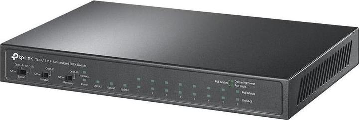 Productafbeelding TP-Link 8-poorts 10/100Mbps + 3-poorts Gigabit Desktop Switch met 8-poorts PoE+ (11 Havens)