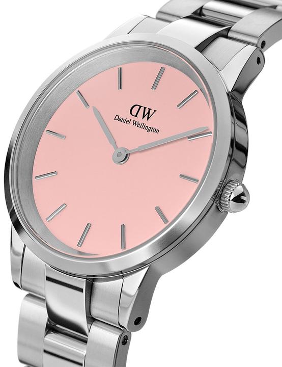 Immagine prodotto Daniel Wellington Iconic Link Blush Silver (32 mm) (Orologio da polso analogico, 32 mm)