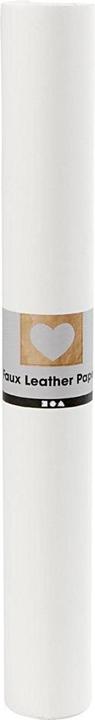 Produktbild Creativ Company Lederpapier Rolle, 350 g, 1 Stück, Weiss