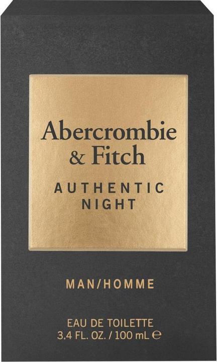 Actual product image Abercrombie and Fitch Authentic Night (Eau de toilette, 100 ml)