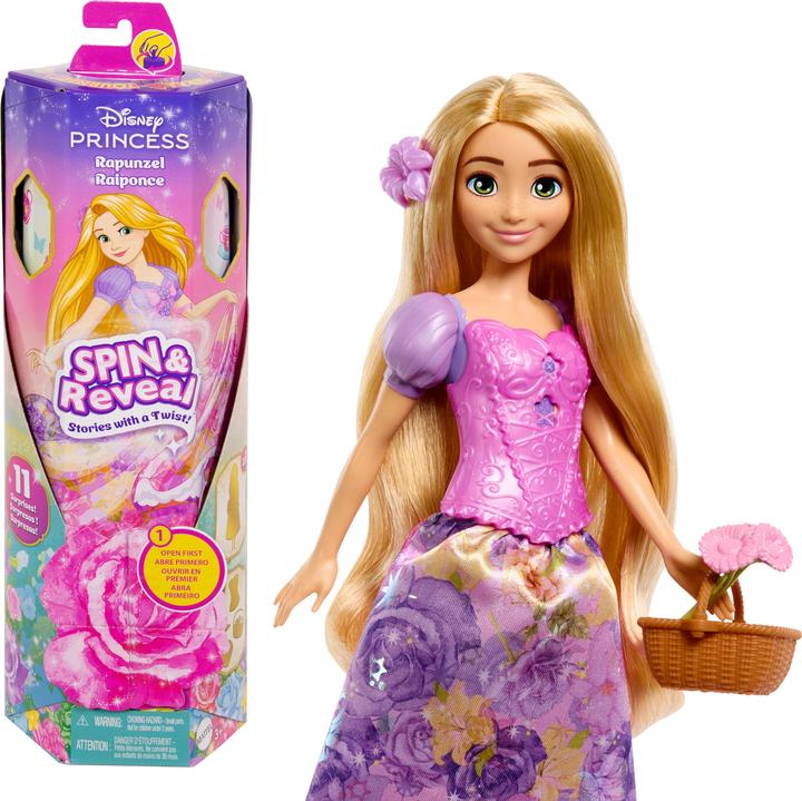 Image du produit Disney Princess Spin and Reveal Wave 1 - Raiponce