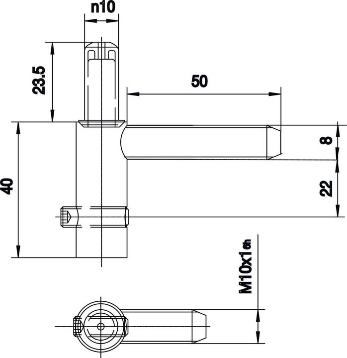 Actual product image Simonswerk Door hinge frame part SCH 27-30 for wooden frames, galvanised steel