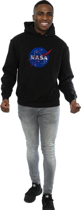 Immagine prodotto Nasa Felpa con cappuccio in cotone Insignia Uomo (L)
