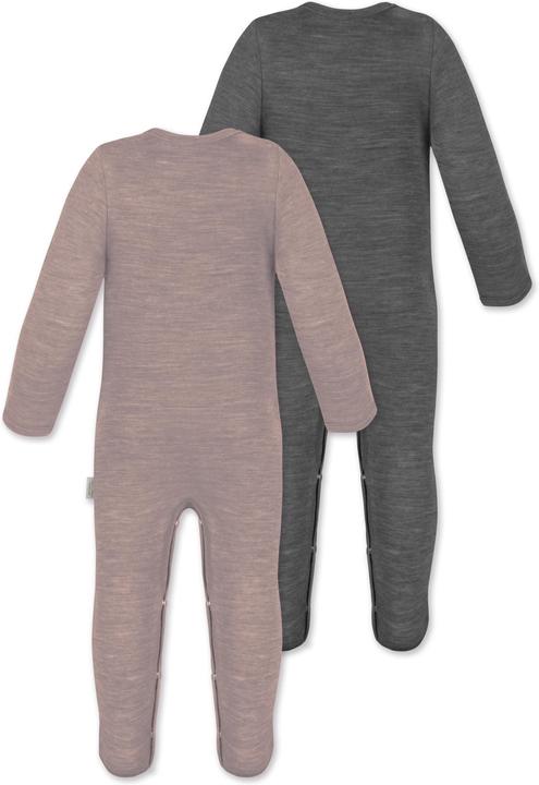 Image du produit Normani Lot de 2 dorsales MERINO Bébé Mérinos "Levin" - 9413 (86)