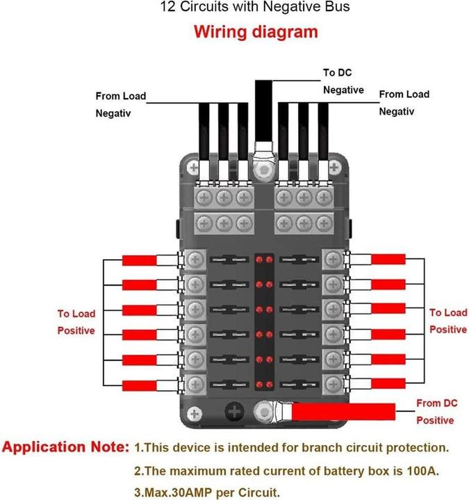 Actual product image Voltima Fuse holder (20 A)