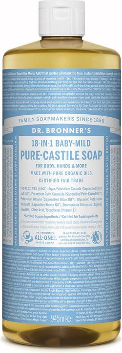 Dr. Bronner's 18-IN-1 Baby Mild (Flüssigseife, 945 ml)