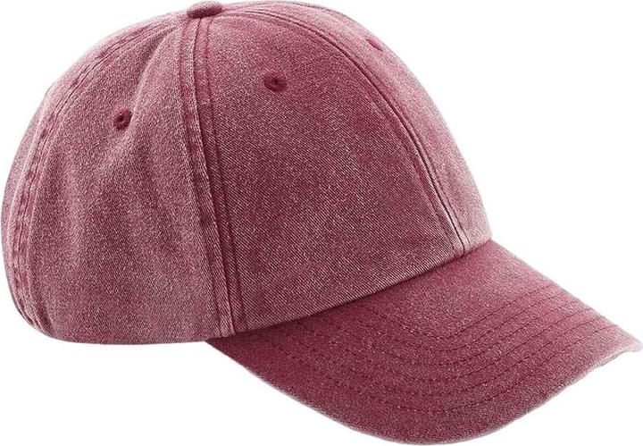 Beechfield Vintage Niederes Profile Baseballkappe (One Size)