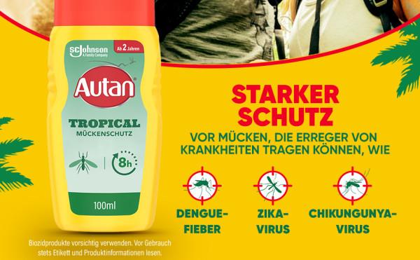 Actual product image Autan Insect repellent spray (100 ml)