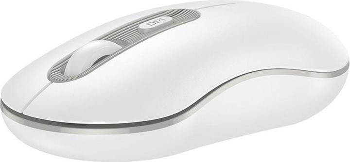 Actual product image Hoco - Wireless Mouse (GM21) - 2.4G, with Adjustable DPI (1000-1600) - White (Wireless)