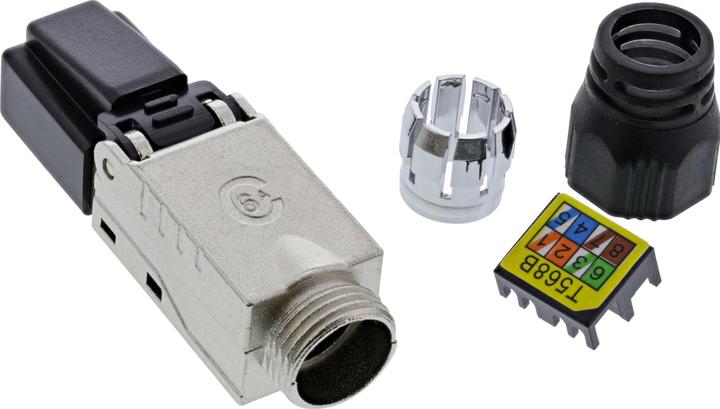 Produktbild InLine RJ45 Stecker Cat.6A 500MHz (Netzwerkkabel Stecker)