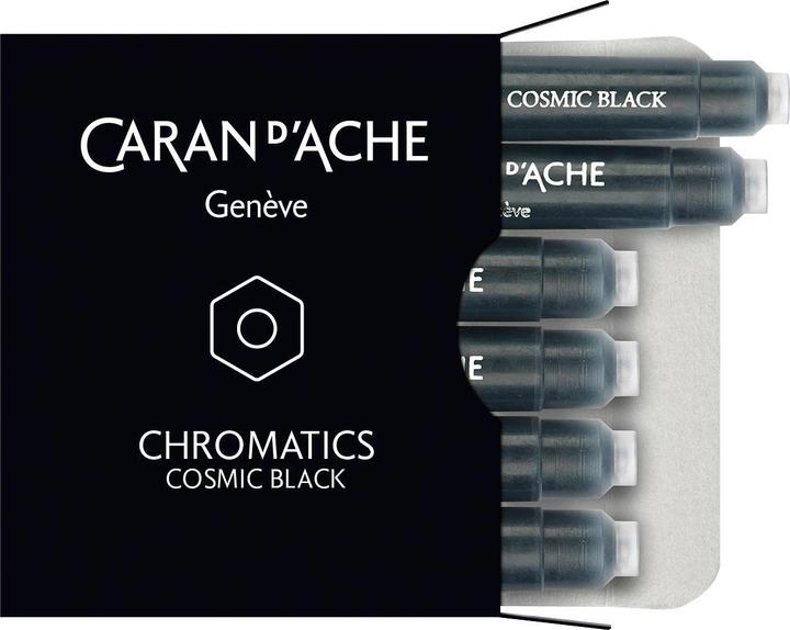 Produktbild Caran d'Ache Chromatics Tintenpatronen (Füllertinte, Schwarz)