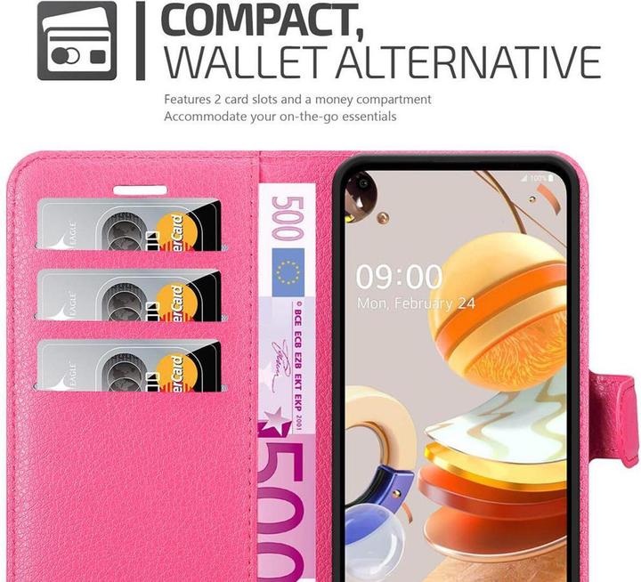 Productafbeelding Cadorabo Boek met kaft met standfunctie (LG K61)