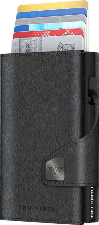 Image du produit Tru Virtu Portefeuille Click & Slide Vegan Bio Apple Black/Black