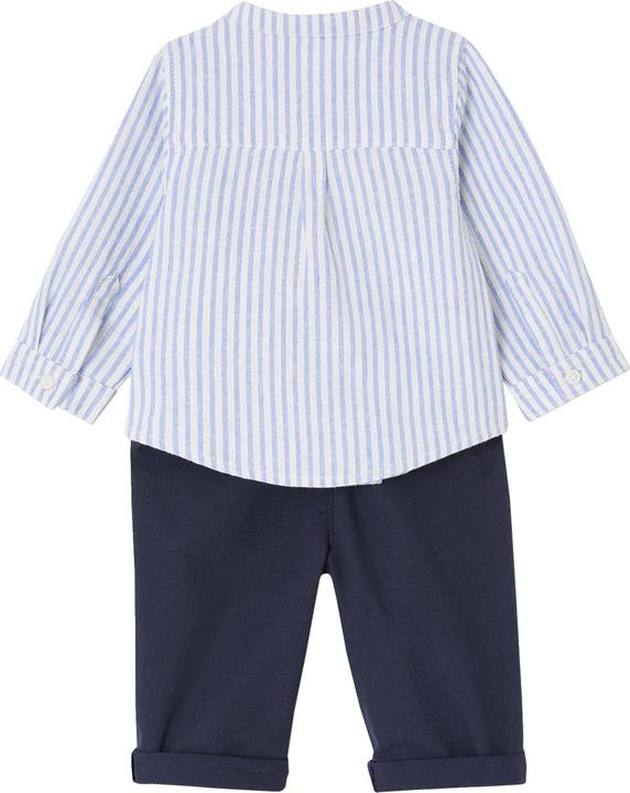 Actual product image Vertbaudet Baby-Set: Gestreiftes Hemd & Hose (62)