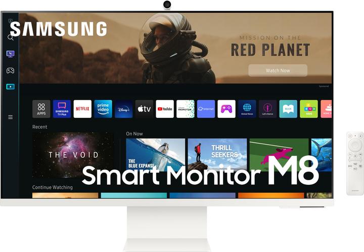 Samsung Smart Monitor M8 (3840 x 2160 Pixels, 32")