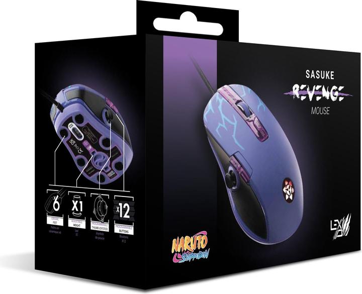 Actual product image Lexip - Souris Sasuke Design By Tsume (Cable)