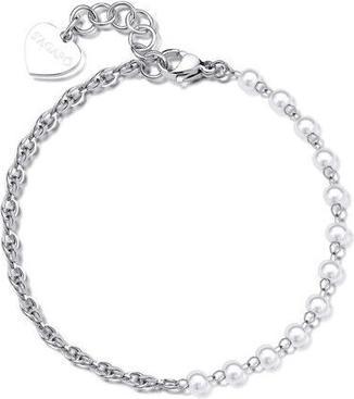 Immagine prodotto Sagapo S'Agapµ - Elegante bracciale in acciaio con perle grosse SHK67