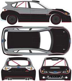 Greenlight Collectibles The Fast and the Furious IV Diecast modèle 1/43 2009 Subaru