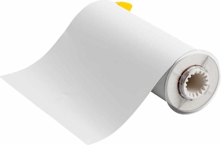 Produktbild Brady B85-250x15-595-WT, Hochleistungs-Vinylband, Weiss, glänzend, 250.00 mm x 15.00 m, permenant