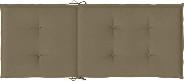 Produktbild VidaXL Hochlehner-Auflagen 4 Stk. Stoff (120 x 50 x 4 cm)