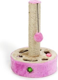 Produktbild Beeztees Bz Hide+Seek Kratzbaum Gotcha (40 cm, beige rosa)