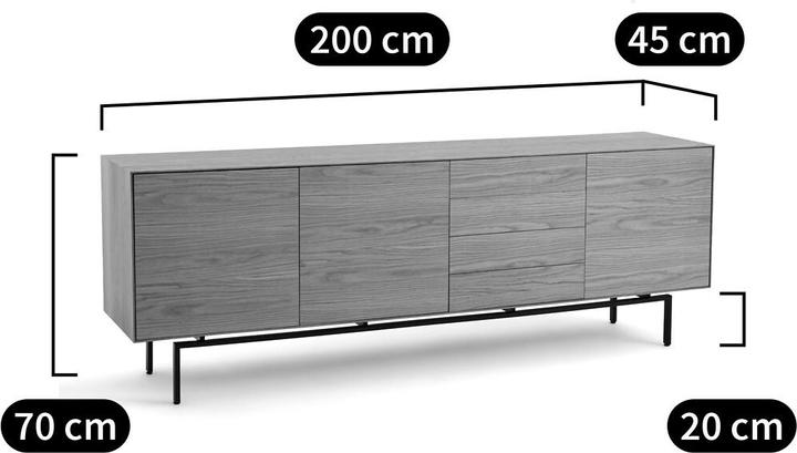 Actual product image AM.PM Oreko (200 x 45 cm)