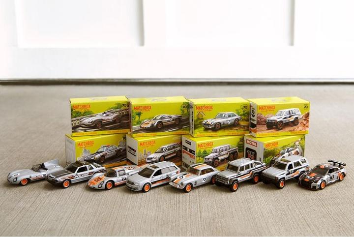 Actual product image Matchbox 70. Jubiläums Sammler-Set
