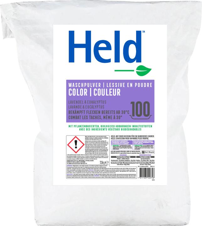 Produktbild Held Buntwaschmittel Colora (100 Waschgänge, Waschpulver)