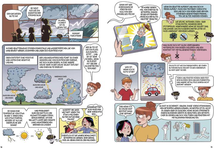 Immagine prodotto National Geographic Wildes Wetter. Entdecke die extremsten Phänomene (Kreativ lernen mit Comics) (Tedesco, Massimo Miato, Fausto Chiodoni, Martina Naldi, Valentina Cambi, 2024)