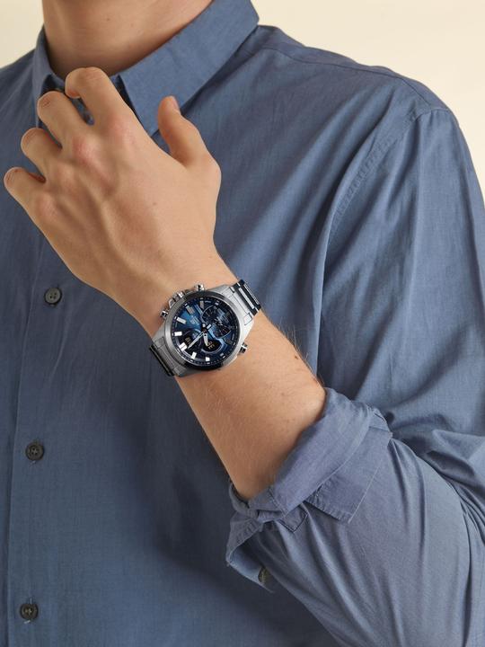 Produktbild Casio Edifice - ECB-30D-2AEF (Digitaluhr, Analoguhr, 49 mm)