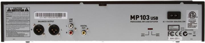Produktbild Numark Mp103usb
