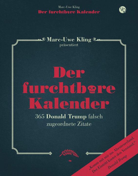 Actual product image Kling:The terrible calendar (German)