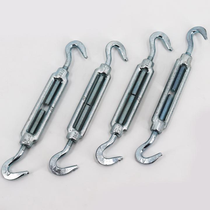 Actual product image Aquagart 5 Seilspanner für Wildzaun Fostzaun Spannschloss Drahtspanner 2 Haken
