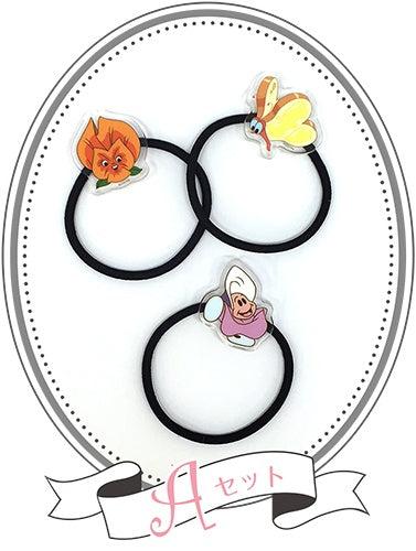 Ensky Alice in Wonderland: Acrylic Hair Tie Set A Set