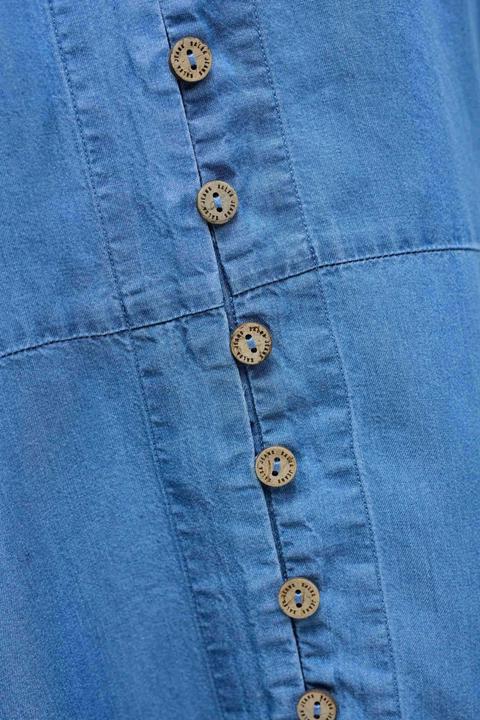 Actual product image Salsa Jeans Midikleid Lightdenim Dress With Belt (S)