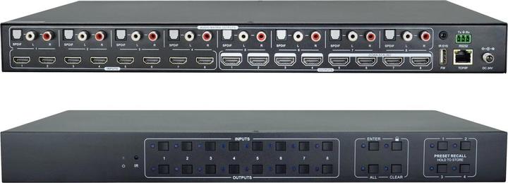 Produktbild Vivolink HDMI 2.0 8x8, Matrix switcher