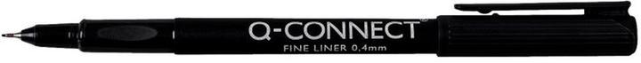 Produktbild Q-Connect Fineliner (Schwarz, 10 x)