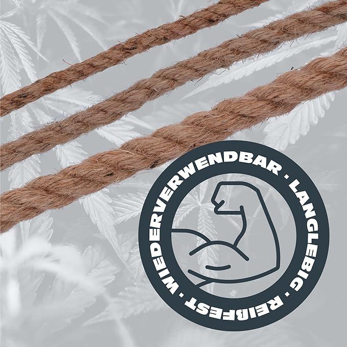 Produktbild Helpmate Hanfseil, 8 mm, 50 m (50 m)