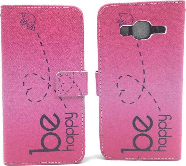 Produktbild König Design Schutz Handy Hülle für Samsung Galaxy J3 (2016) Case Cover Tasche Wallet Etui (Samsung Galaxy J3 (2016))